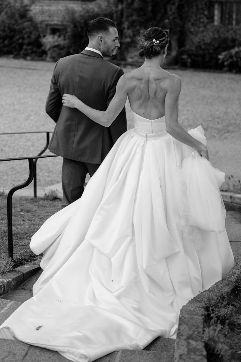 The coach's wedding photo