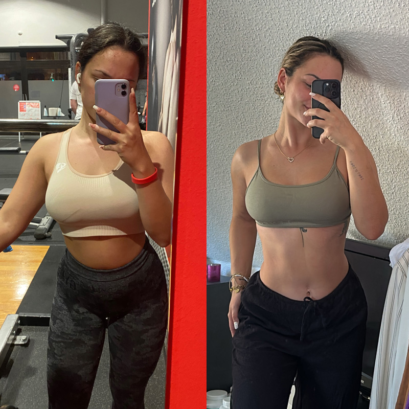 Ein Transformationsbild des Trainers.